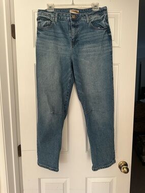 Kut from the Kloth Slouchy Barrel Mid Wash Jeans - Blue